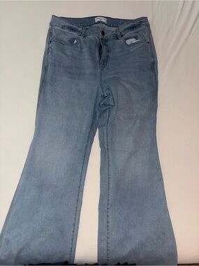 Lane Bryant Light Blue Flare Jeans
